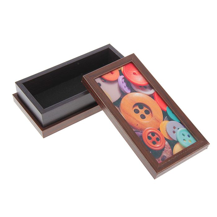 Купюрница "Пуговицы" 18,5х9,5х7см.