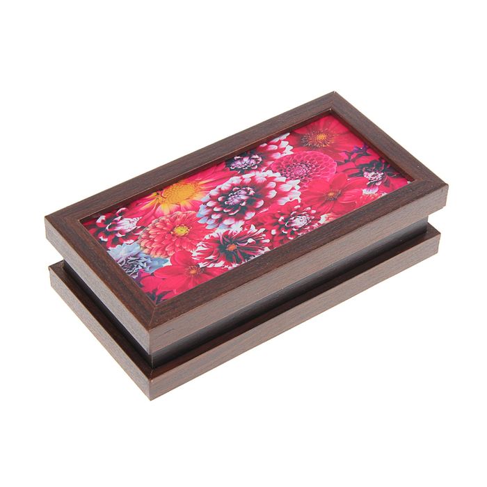 Купюрница "Море цветов"  18х9х5см