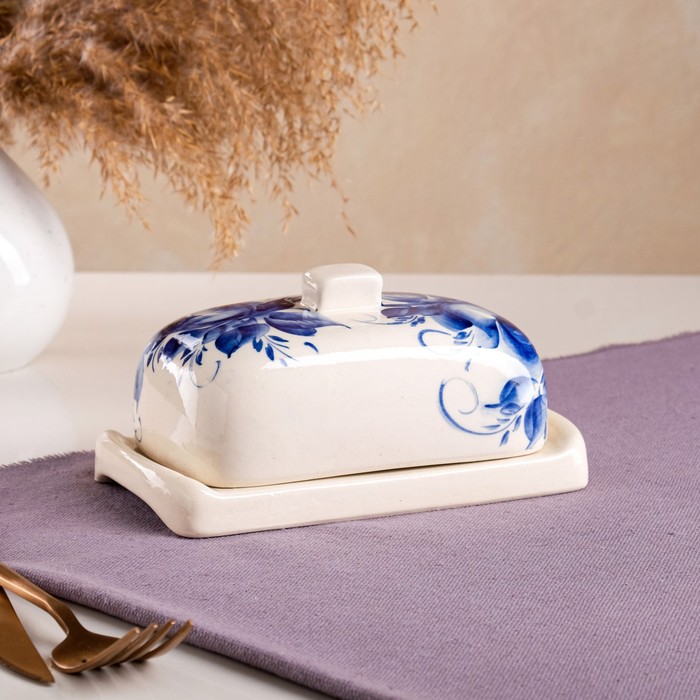 Маслёнка "Гжель"