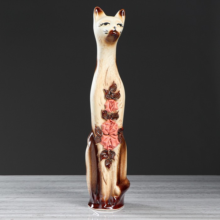 Копилка "Багира" большая, шамот, микс