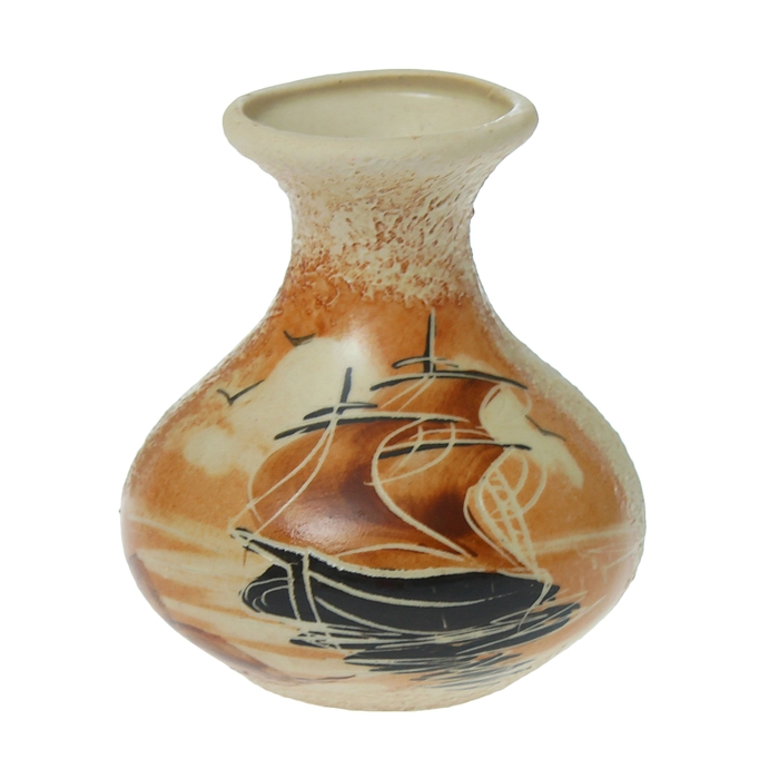 Ваза "Луковица" малая, кораблик