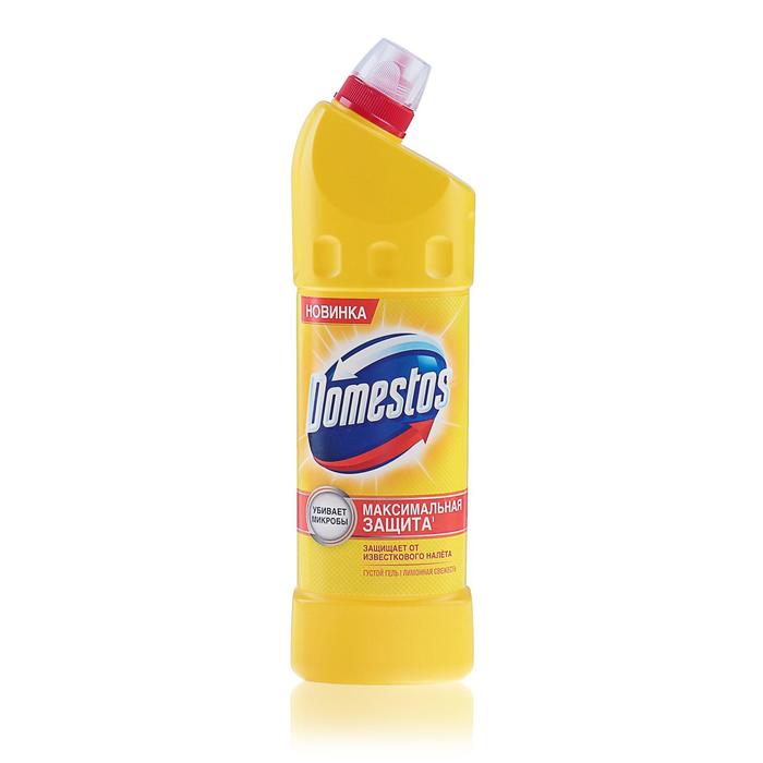 Чистящее средство Domestos Лимонная Свежесть, универсальное, 1 л средство чистящее domestos для туалета лимонная свежесть