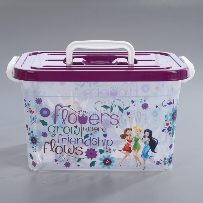 Ящик для игрушек 6,5 л Disney, рисунок МИКС