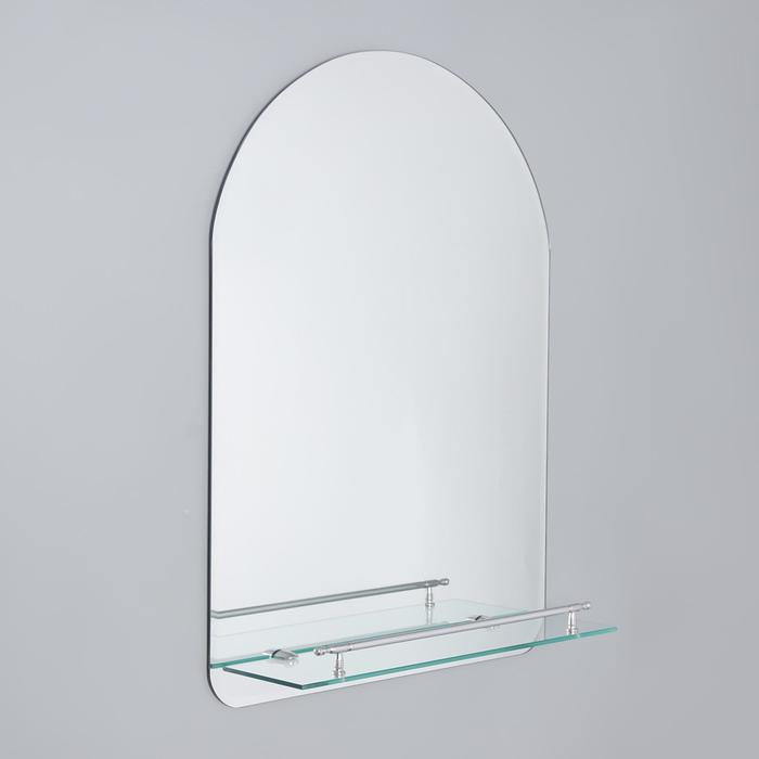 фото Зеркало в ванную комнату ассоona, 600 х 450 мм, a628, 1 полка accoona