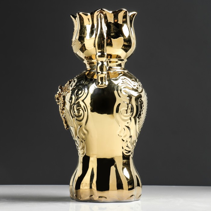 Ваза "Велите" золото