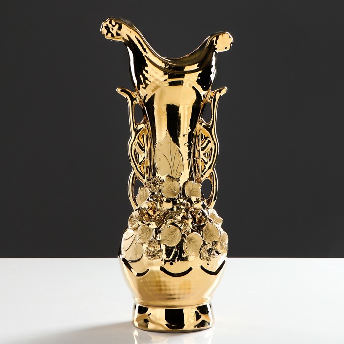 Ваза "Елена" булат золото