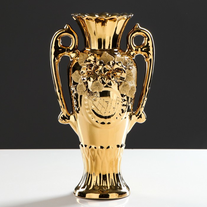 Ваза "Мадонна" булат, золото