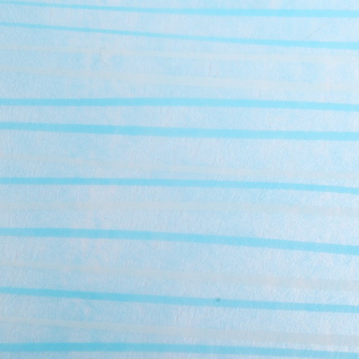 Фетр ламинированный "Линии", голубой, 60 х 60 см