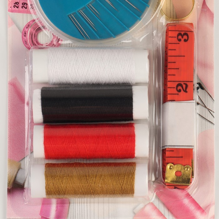 Набор для шитья на блистере, цвет МИКС