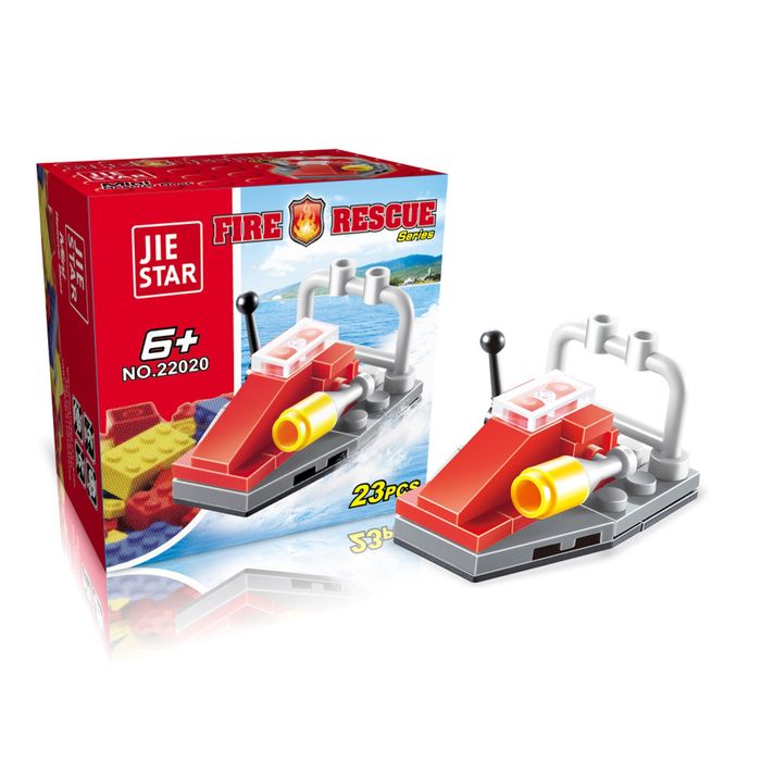 Конструктор «Пожарные: мини-катер», 23 детали