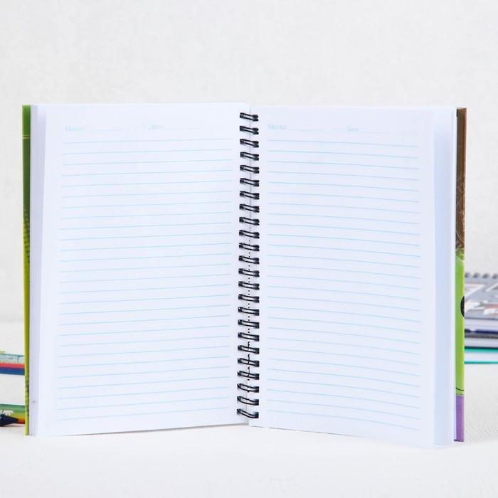 Ежедневник на гребне А5 "Что мы делаем сегодня?", Микки Маус, 80 листов