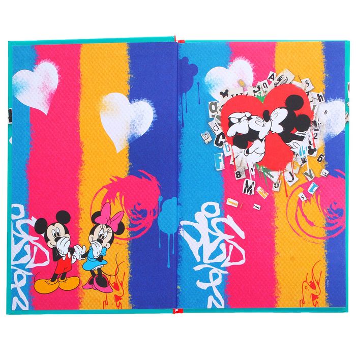Ежедневник классический "Микки и Минни", Микки и Минни, 80 листов