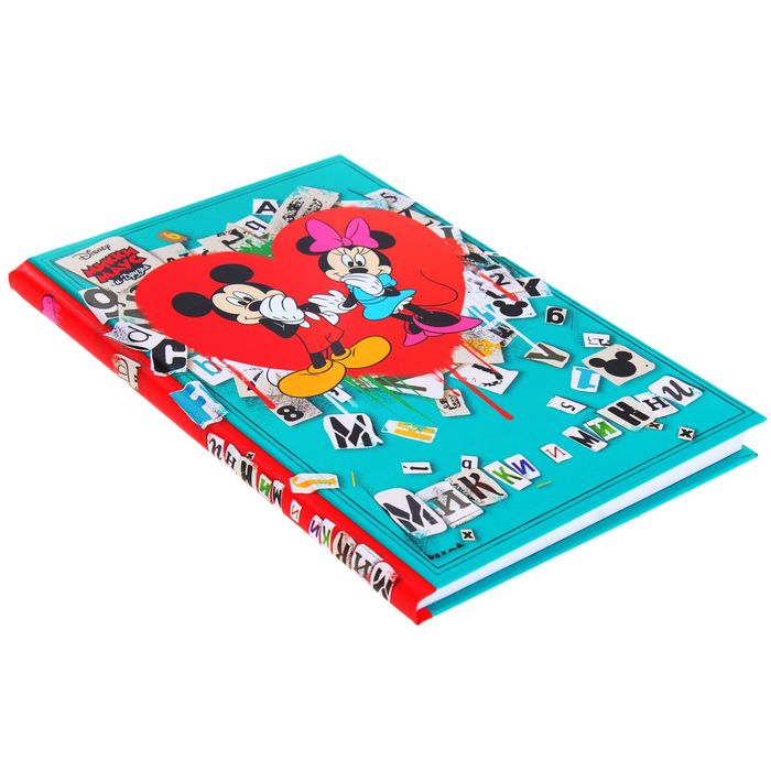 Ежедневник классический "Микки и Минни", Микки и Минни, 80 листов