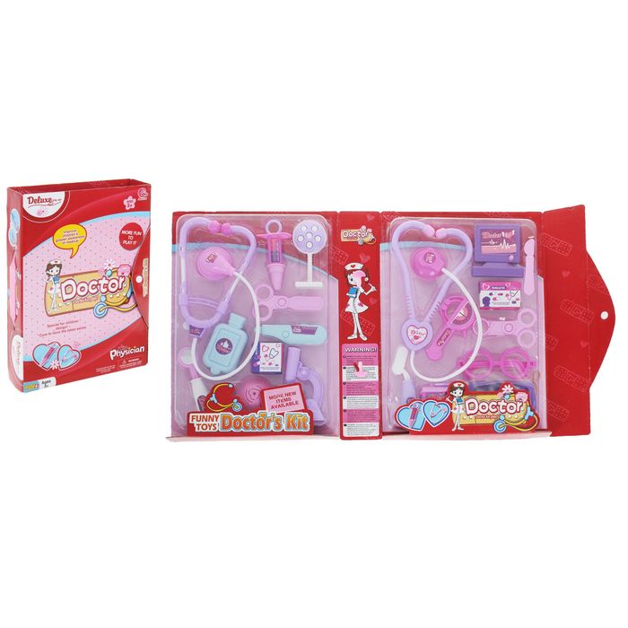 Набор доктора в конверте "Маленькая медсестра ", 20 предметов