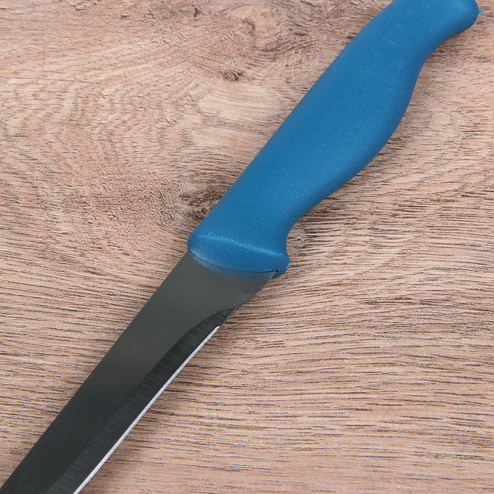 Нож "Мультиколор" лезвие 12 см, цвета МИКС