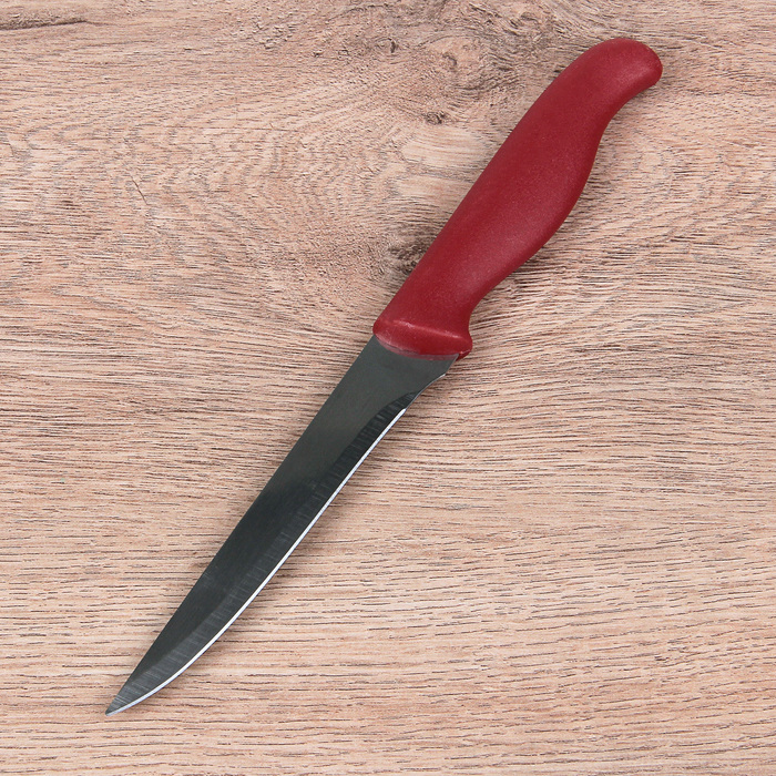 Нож "Мультиколор" лезвие 12 см, цвета МИКС