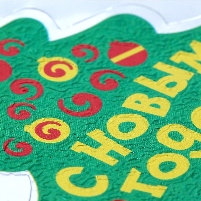 Наклейки декоративные метализированные"Яркого Нового года", 11 x 16 см