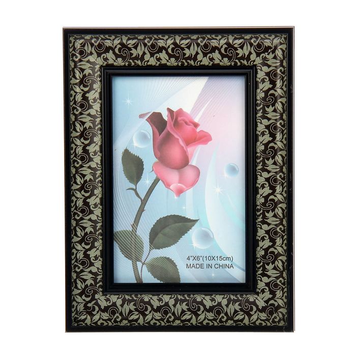 Фоторамка 10х15 см "Цветочная изгородь"