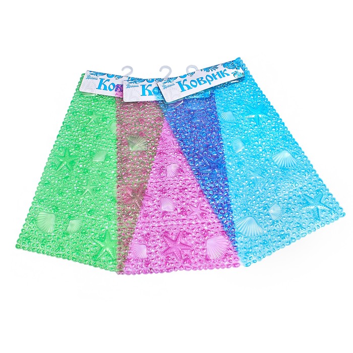 SPA-коврик для ванны "Морское дно", цвет МИКС