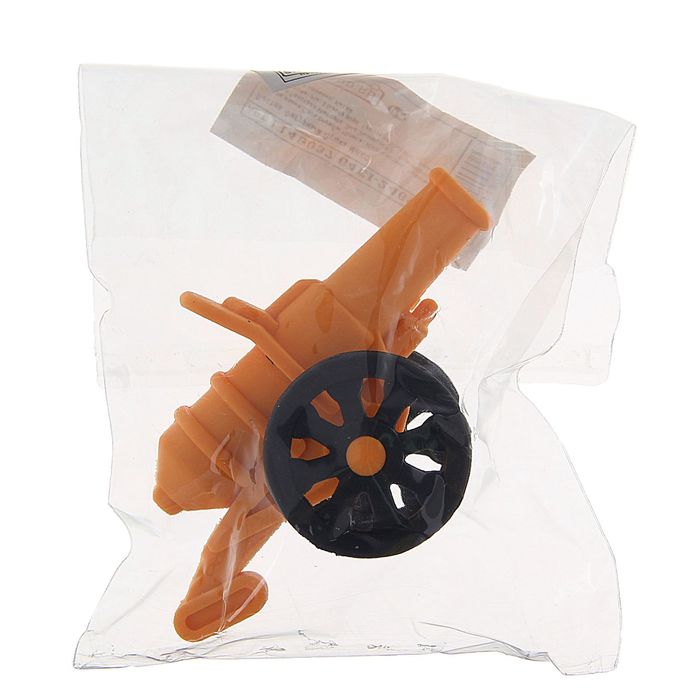 Ластик фигурный Пушка МИКС в пакете