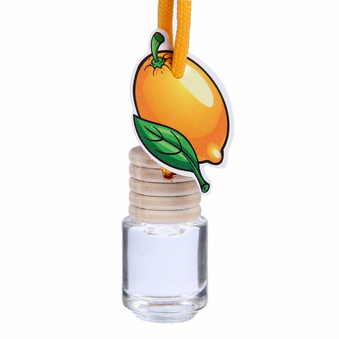 Ароматизатор в бутылочке в тубусе "Мята и лимон", 11,9 х 9 см