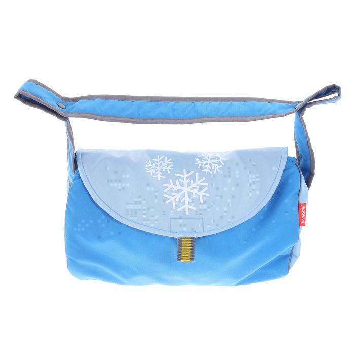 Санки-коляска "Ника детям 4", с прорезиненными колёсами, цвет: МИКС