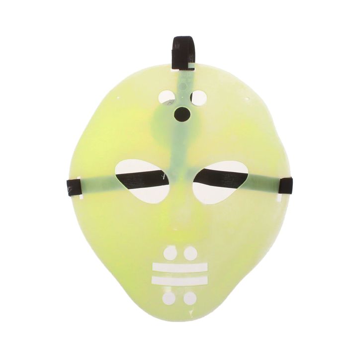 Карнавальная маска пластик "Пятница" светоотражающая