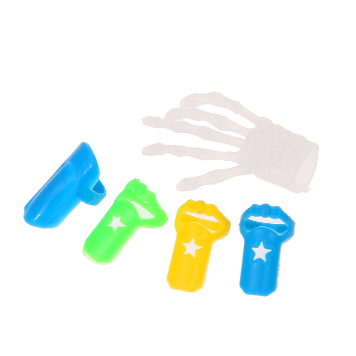 Набор напальчников "Ногти" (набор 5 шт), цвета МИКС