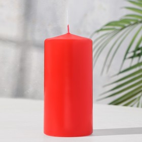 Свеча классическая 6х12,5 см, красная