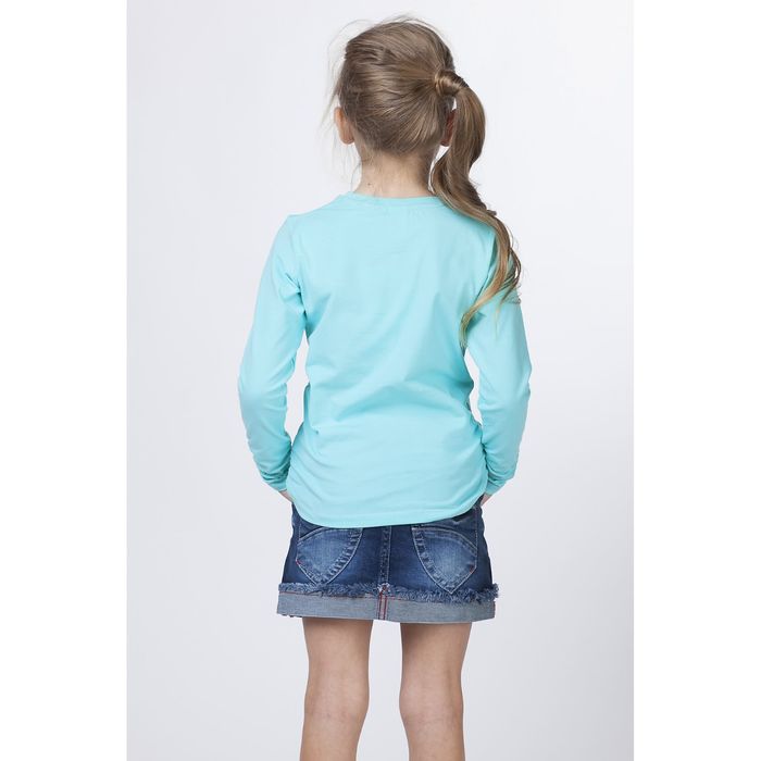 Джемпер для девочки "Миньоны", рост 128 см (68), цвет ментол ZG 03409_Д