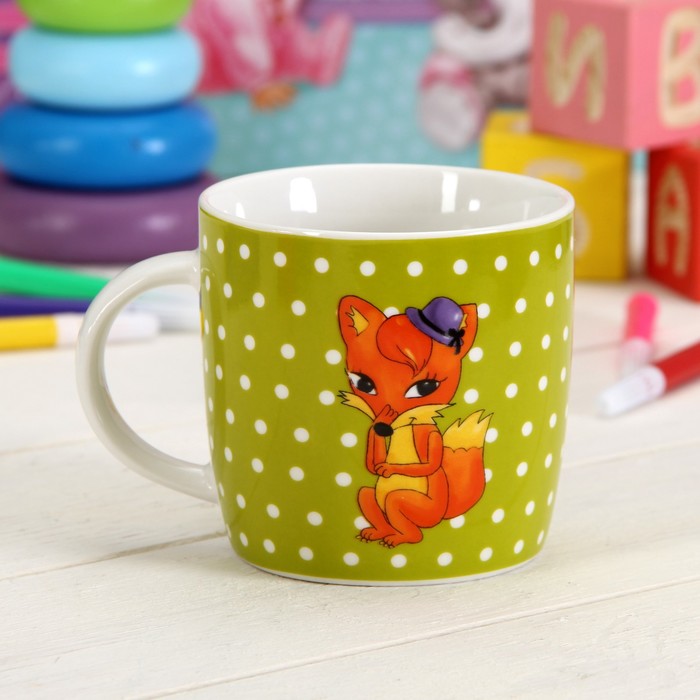 Кружка детская 280 мл "Лисенок"