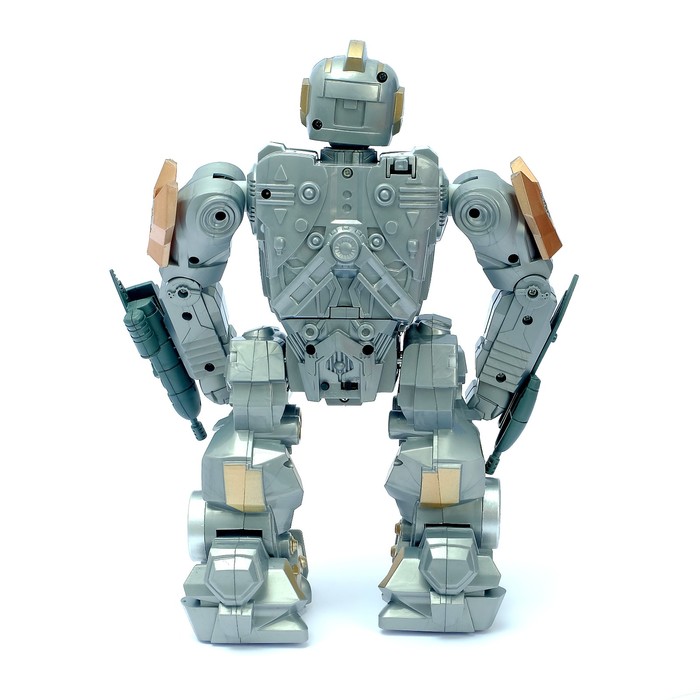 Робот радиоуправляемый «Боец», световые и звуковые эффекты, работает от батареек