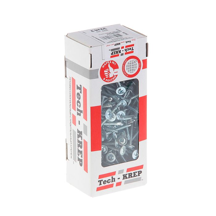 Саморезы с прессшайбой TECH-KREP, ШСММ, 4.2х32 мм, сверло, 200 шт.
