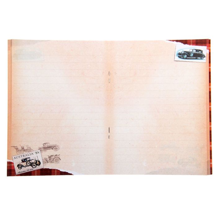 Подарочный набор "Самому лучшему папе": блокнот-открытка, А6,32 листа и ручка