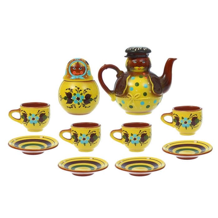 Набор чайный "Купеческий" 10 предметов  1,6/0,7/0,2