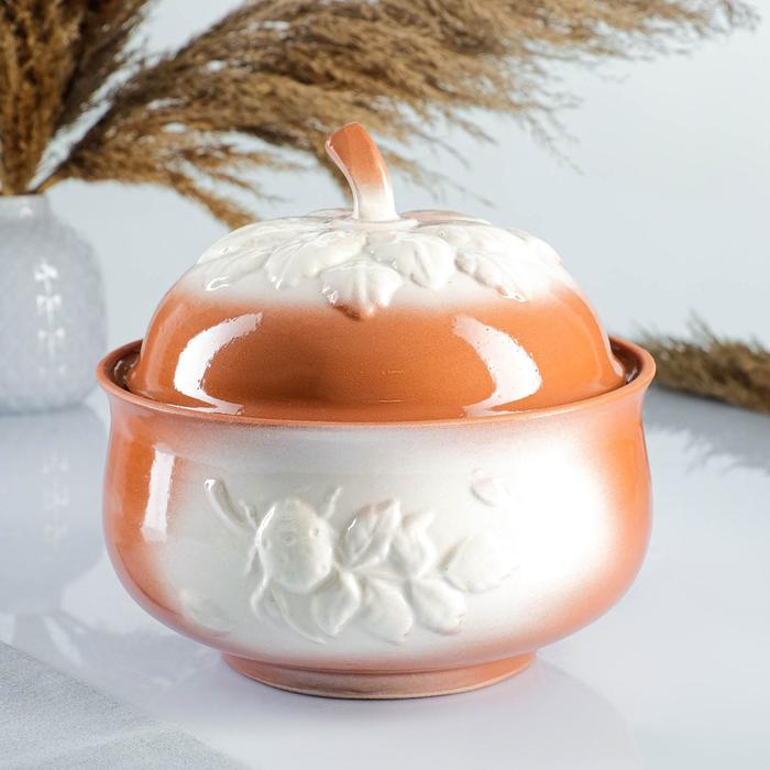 Набор посуды "Луговой" 14 предметов: супник, кокотница, 3 л/ 0,6 л/ 0,4 л/ 0,3 л