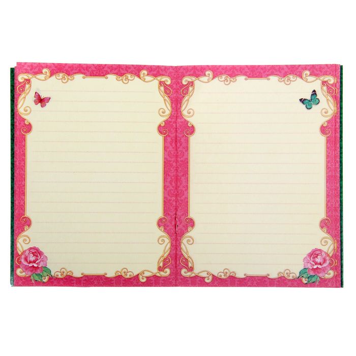 Подарочный набор "Любимой доченьке": блокнот-открытка, А6,32 листа и ручка