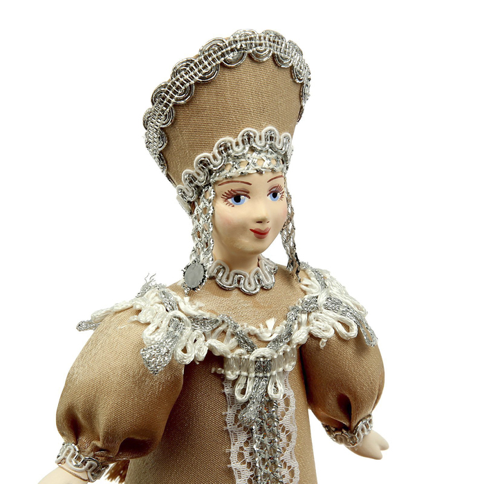 Сувенирная кукла "Праздничный нарядный костюм. Русь"