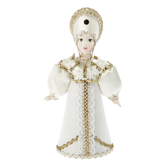 Сувенирная кукла "Праздничный нарядный костюм. Русь"