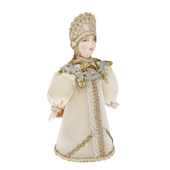 Сувенирная кукла "Праздничный нарядный костюм. Русь"