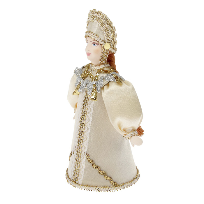 Сувенирная кукла "Праздничный нарядный костюм. Русь"