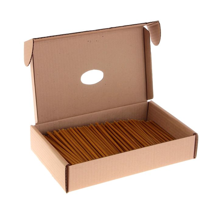 Свечи церковные восковые № 80, упаковка 2кг