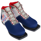 Ботинки лыжные Spine Kids 299/1, NN75, искусственная кожа, искусственная кожа, цвет белый/синий, лого красный, размер 35 - Фото 2