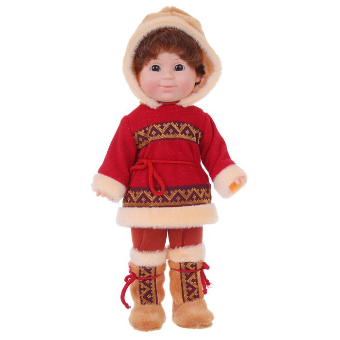 Кукла "Оленевод 2" со звуковым устройством, 34 см
