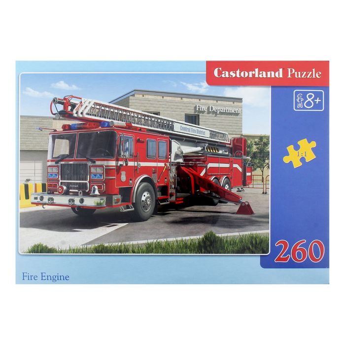 Пазлы "Пожарная машина", 260 элементов