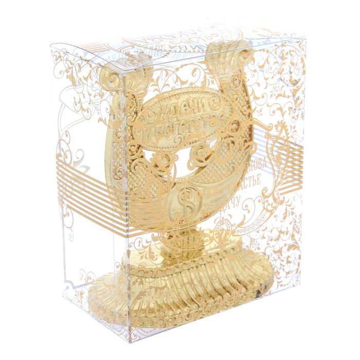 Подкова на подставке "Удачи и богатства"