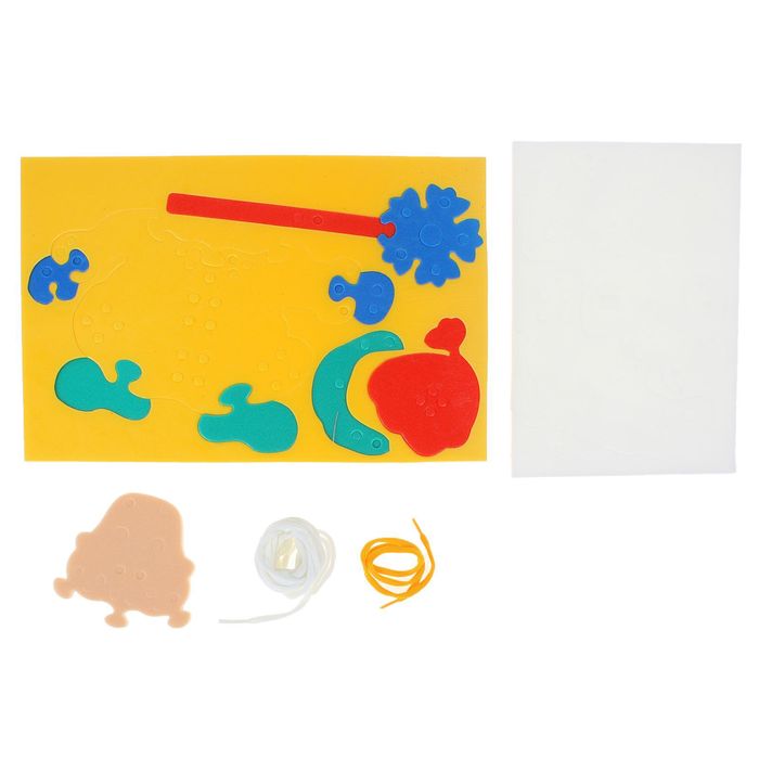 Шнуровка "Дед Мороз" 45458 микс