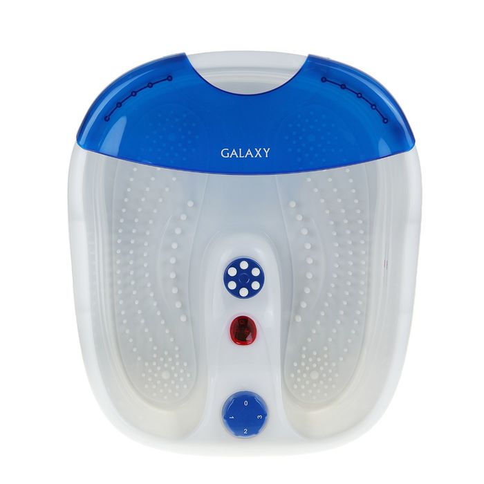 Массажная ванночка для ног Galaxy GL 4901, электрическая, 60 Вт, 3 реж., ИК-подогрев, синяя