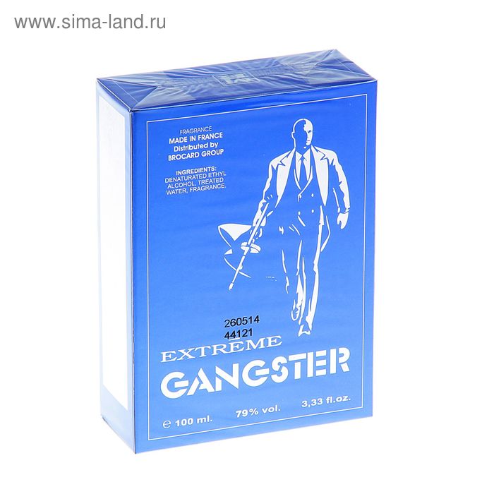 

Туалетная вода мужская Gangster Extreme, 100 мл