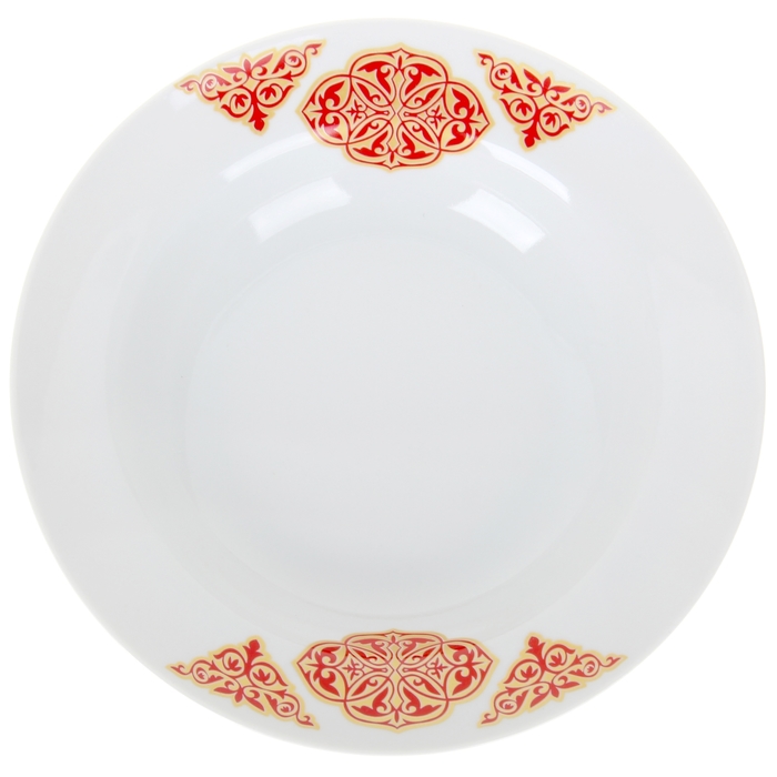 Тарелка глубокая 24 см "Восточный", 500 мл